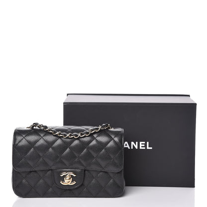 Chanel Caviar Quilted Mini Rectangular Flap Black 10 of 10