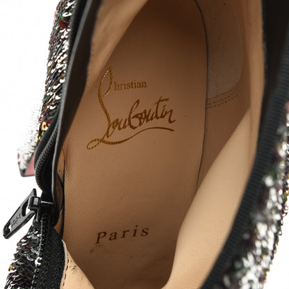 Christian Louboutin Paillettes Moulamax Booties 36.5 Multicolor 7 of 7