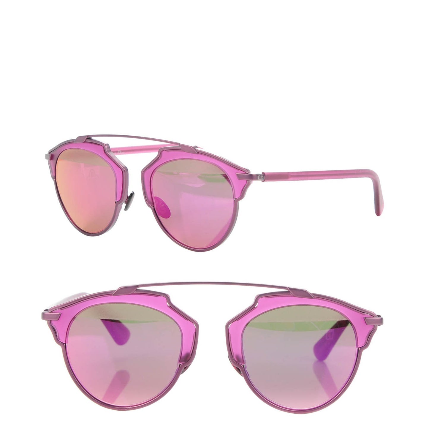 Acetate So Real Sunglasses Matte Violet