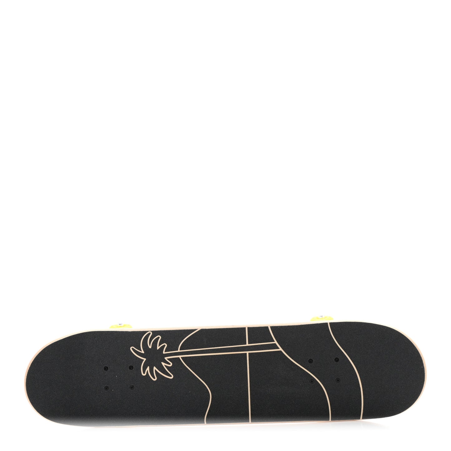 Beech Wood Street Skateboard Jaune
