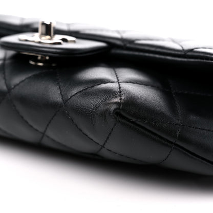 Chanel Calfskin Quilted CC Uniform Flap Belt Bag Black 10 of 11