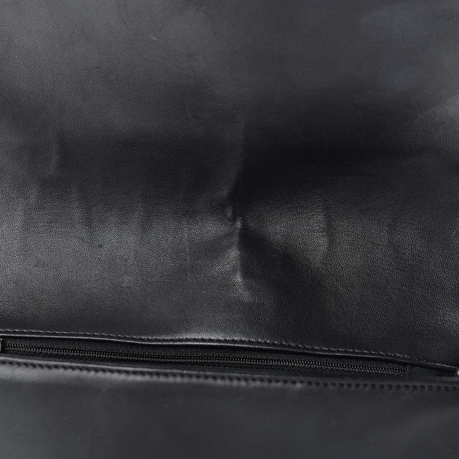 Chanel Lambskin Quilted Large Boy Flap Beige Black 18 of 21
