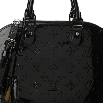 Louis Vuitton Vernis Alma PM Noir Magnetique 9 of 13