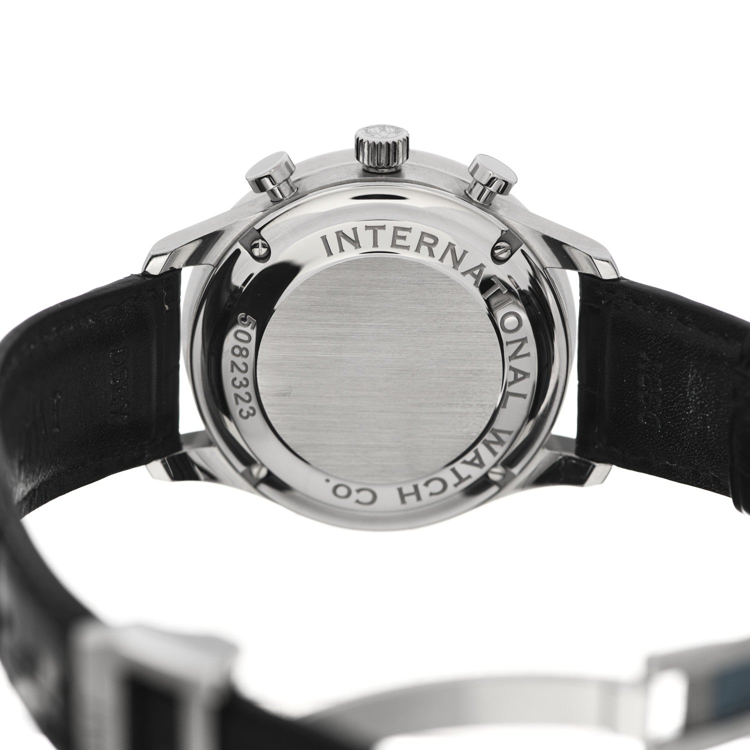IWC Stainless Steel Alligator 41mm Portugieser Chronograph Automatic Watch IW371604 4 of 4