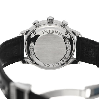 IWC Stainless Steel Alligator 41mm Portugieser Chronograph Automatic Watch IW371604 4 of 4