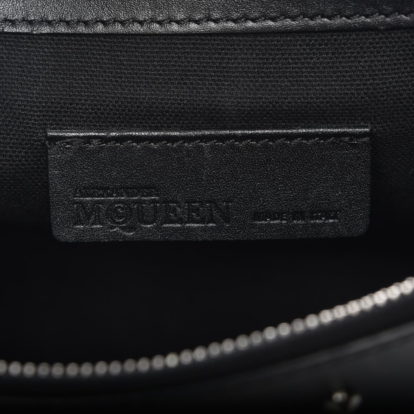 Calfskin Studded Small Padlock Crossbody Bag Black