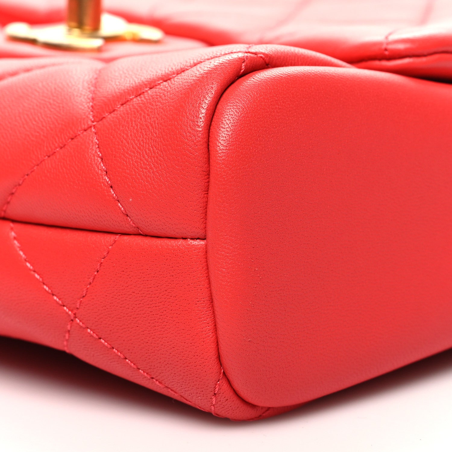 Chanel Lambskin Quilted Side-Packs Red 16 of 16