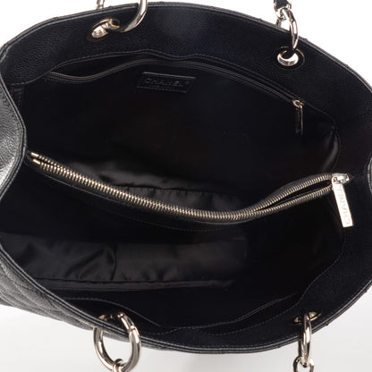 Chanel Caviar Quilted Grand Shopping Tote GST Black 5 of 7