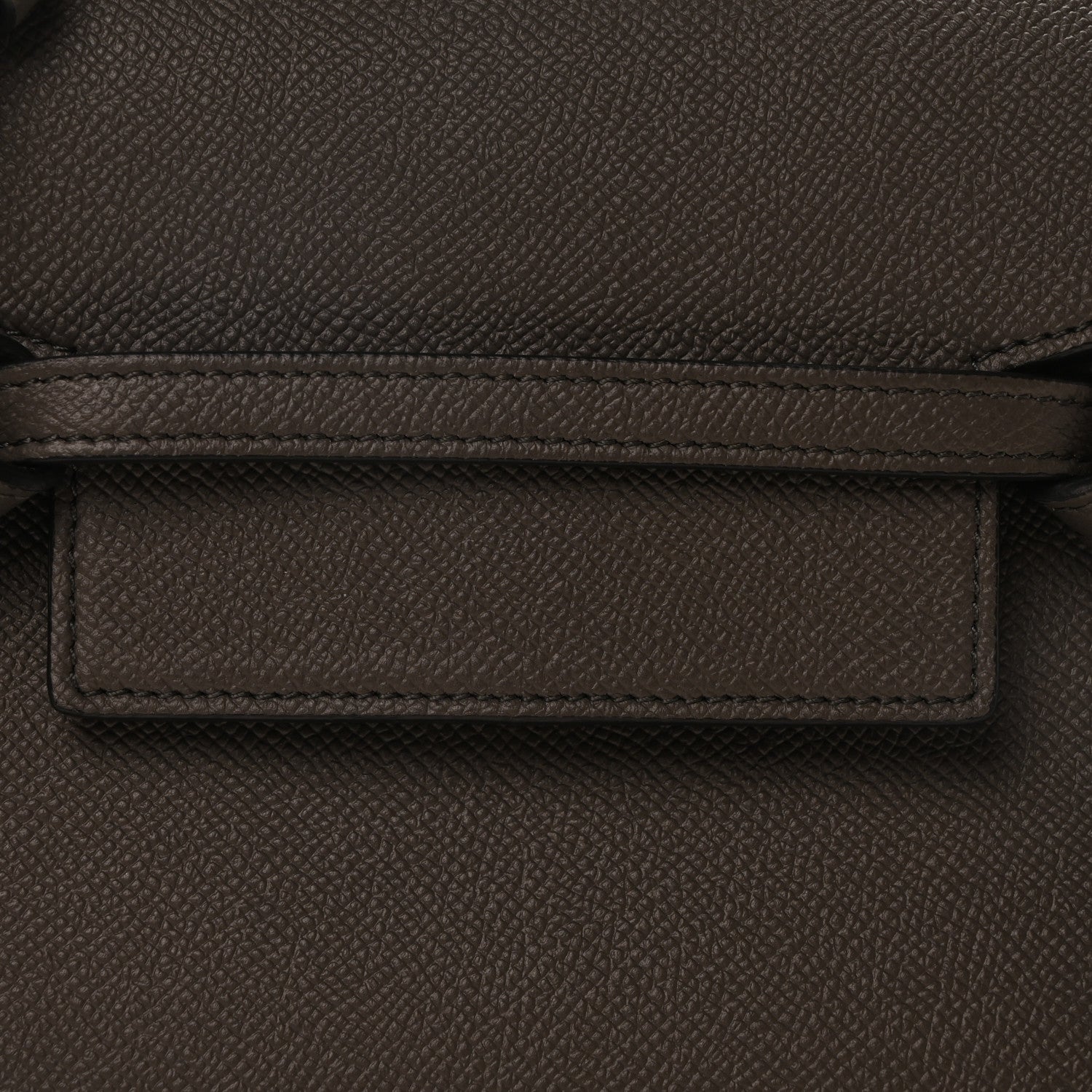 Celine Grained Calfskin Nano Belt Bag Grey 8 of 10
