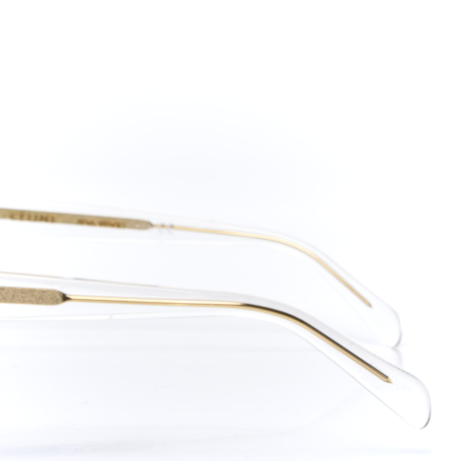 Celine Round Sunglasses CL 400511 Transparent 7 of 7