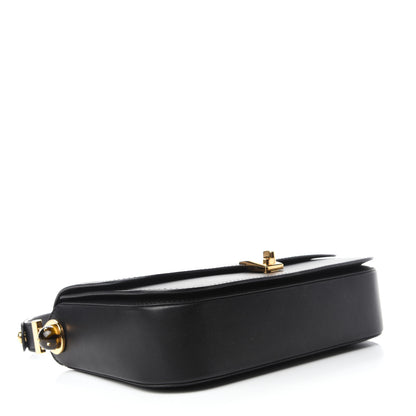 Valentino Garavani Vitello Turnlock Flap Shoulder Bag Black 4 of 10