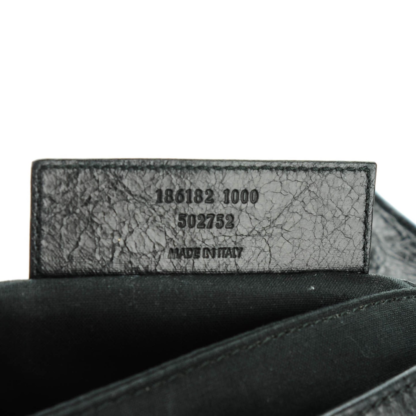 Agneau Giant 21 Silver Hardware Envelope Clutch Black
