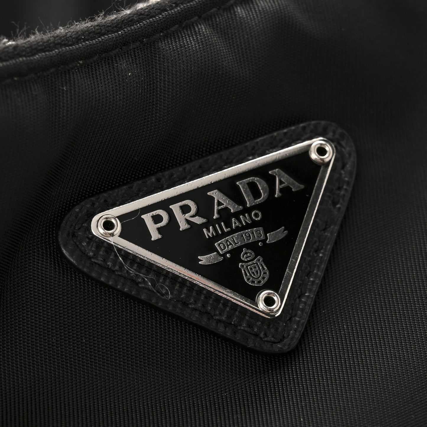 Nylon Re-Edition 2005 Shoulder Bag Black