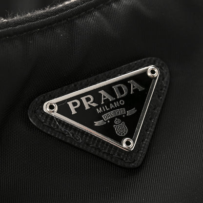 Prada Nylon Re-Edition 2005 Shoulder Bag Black 11 of 12