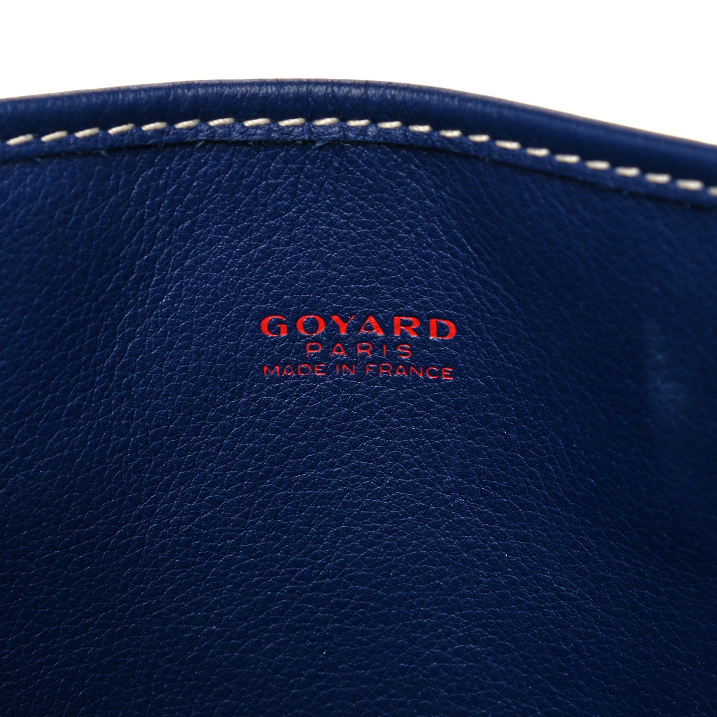 Goyardine Reversible Mini Anjou Navy