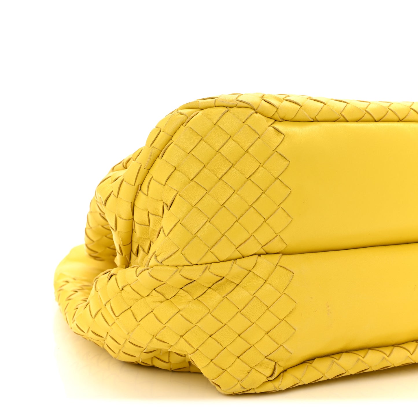 Nappa Intrecciato Medium Campana Buttercup