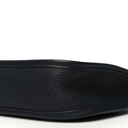 Hermes Taurillon Clemence Evelyne TPM Black 10 of 11