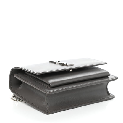 Saint Laurent Calfskin Monogram Sunset Chain Wallet Earth 4 of 9