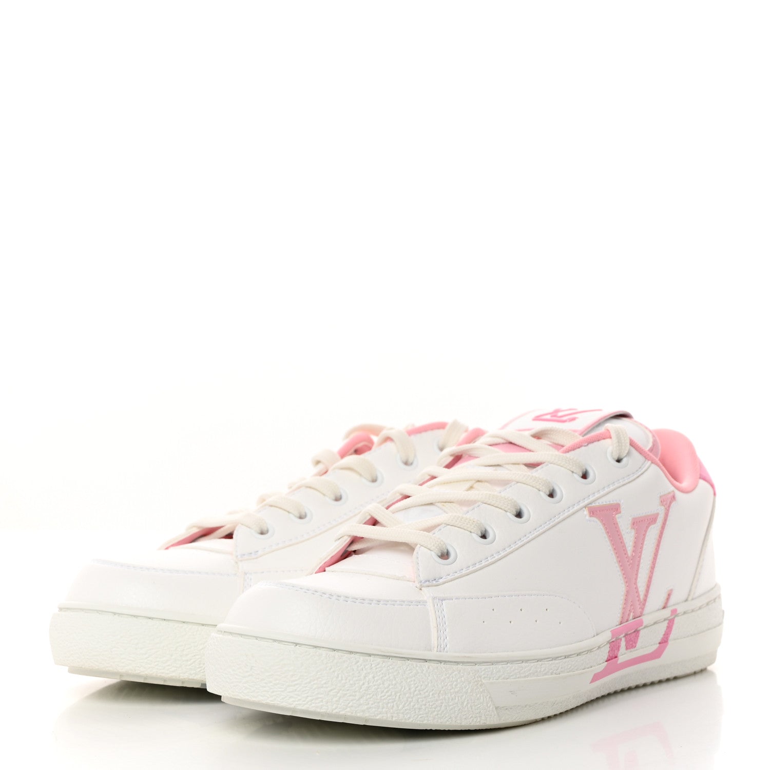 Louis Vuitton Calfskin Charlie Sneaker 39 White Rose Clair 3 of 8