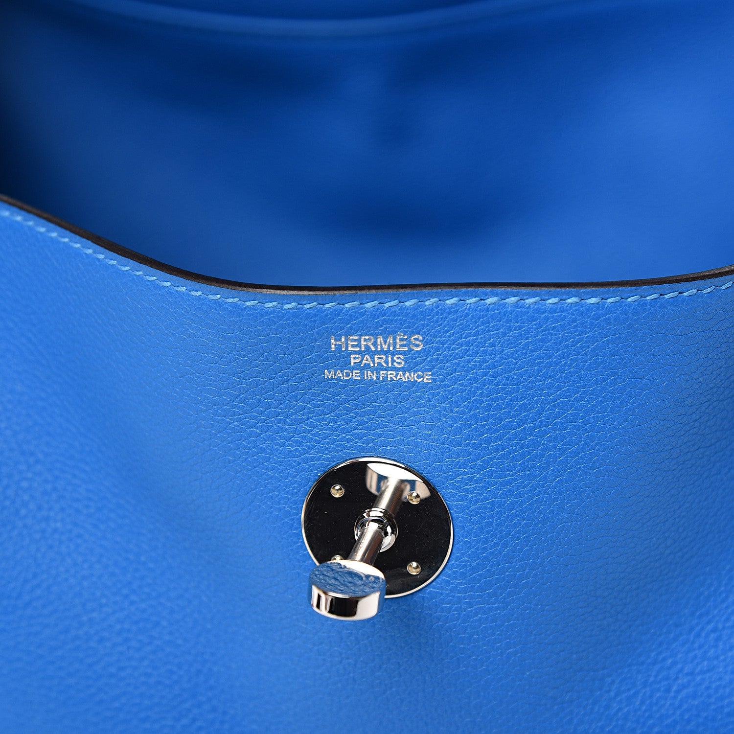 Hermes Evercolor Lindy 30 Bleu Hydra 6 of 10