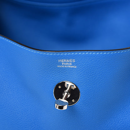 Hermes Evercolor Lindy 30 Bleu Hydra 6 of 10