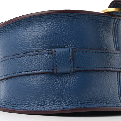Chloe Calfskin Small Marcie Round Crossbody Bag Deep Denim 9 of 10