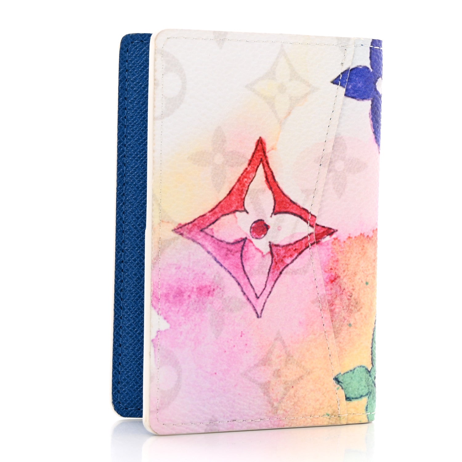 Louis Vuitton Monogram Watercolor Pocket Organizer NM Multicolor 3 of 10