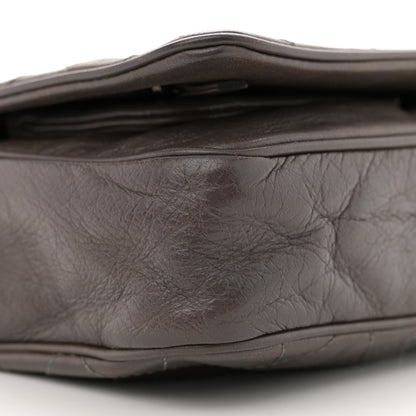 Chanel Lambskin Quilted Single Flap Grey 9 of 11