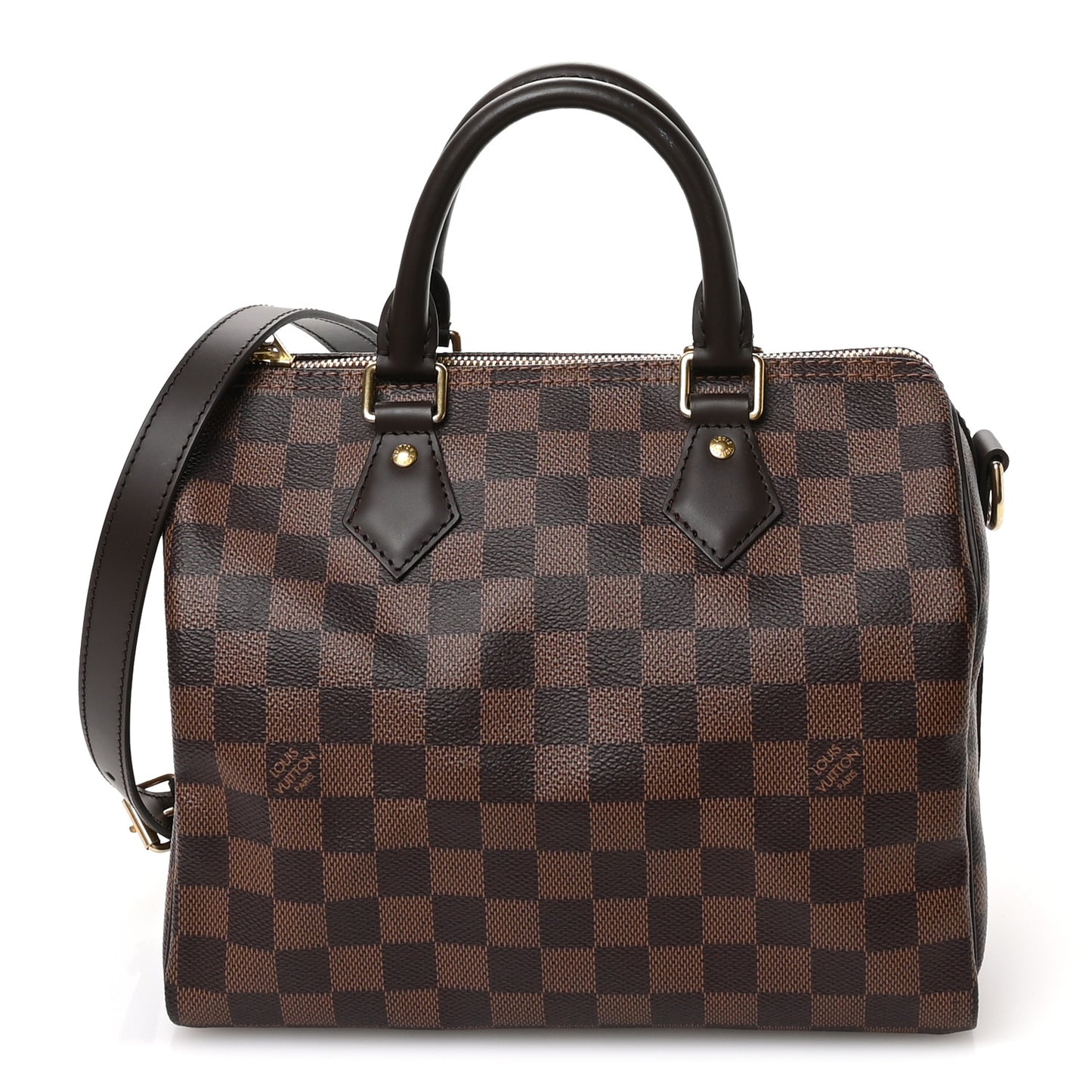 Damier Ebene Speedy Bandouliere 25