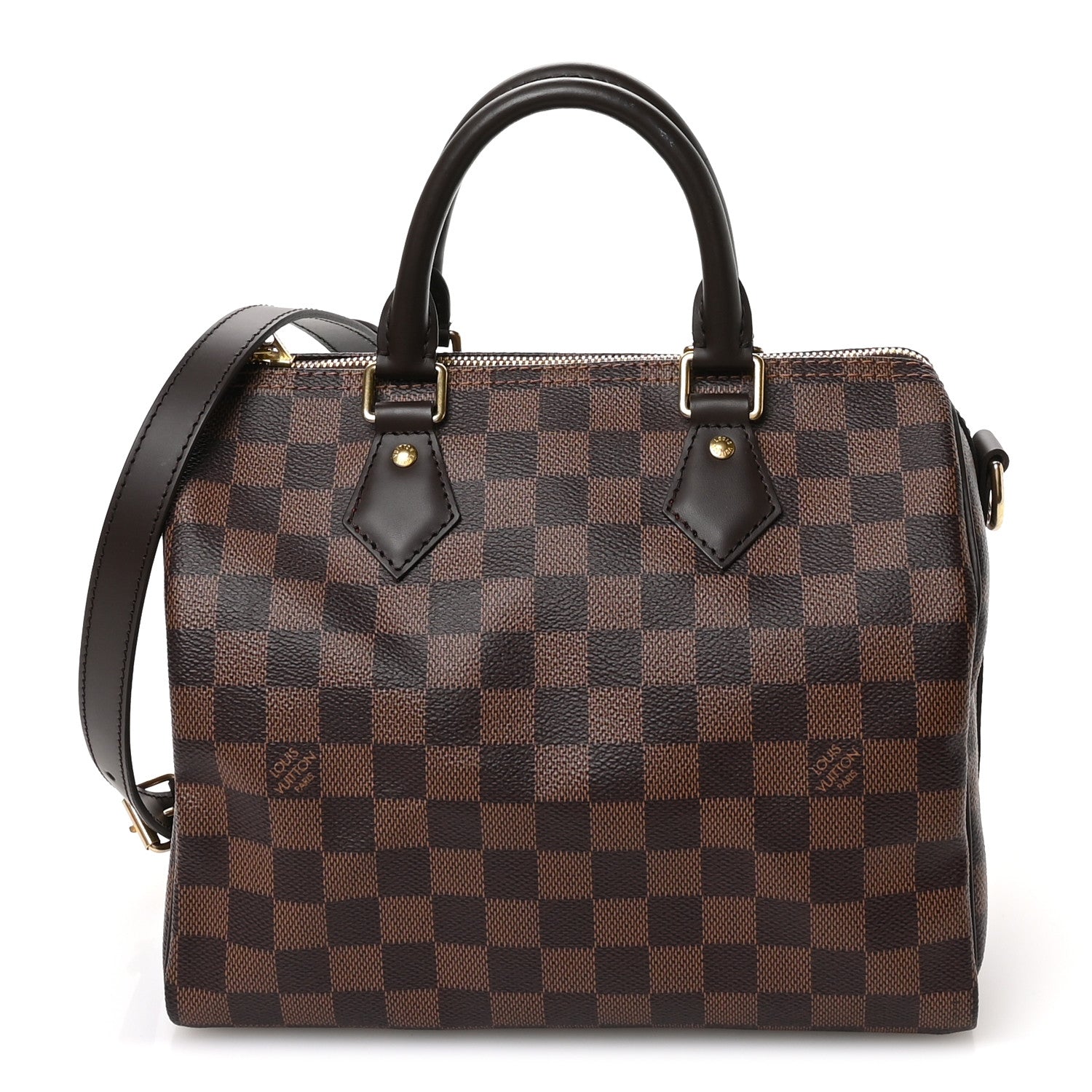 Louis Vuitton Damier Ebene Speedy Bandouliere 25 1 of 10