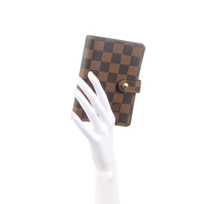 Louis Vuitton Damier Ebene Small Ring Agenda Cover 2 of 7