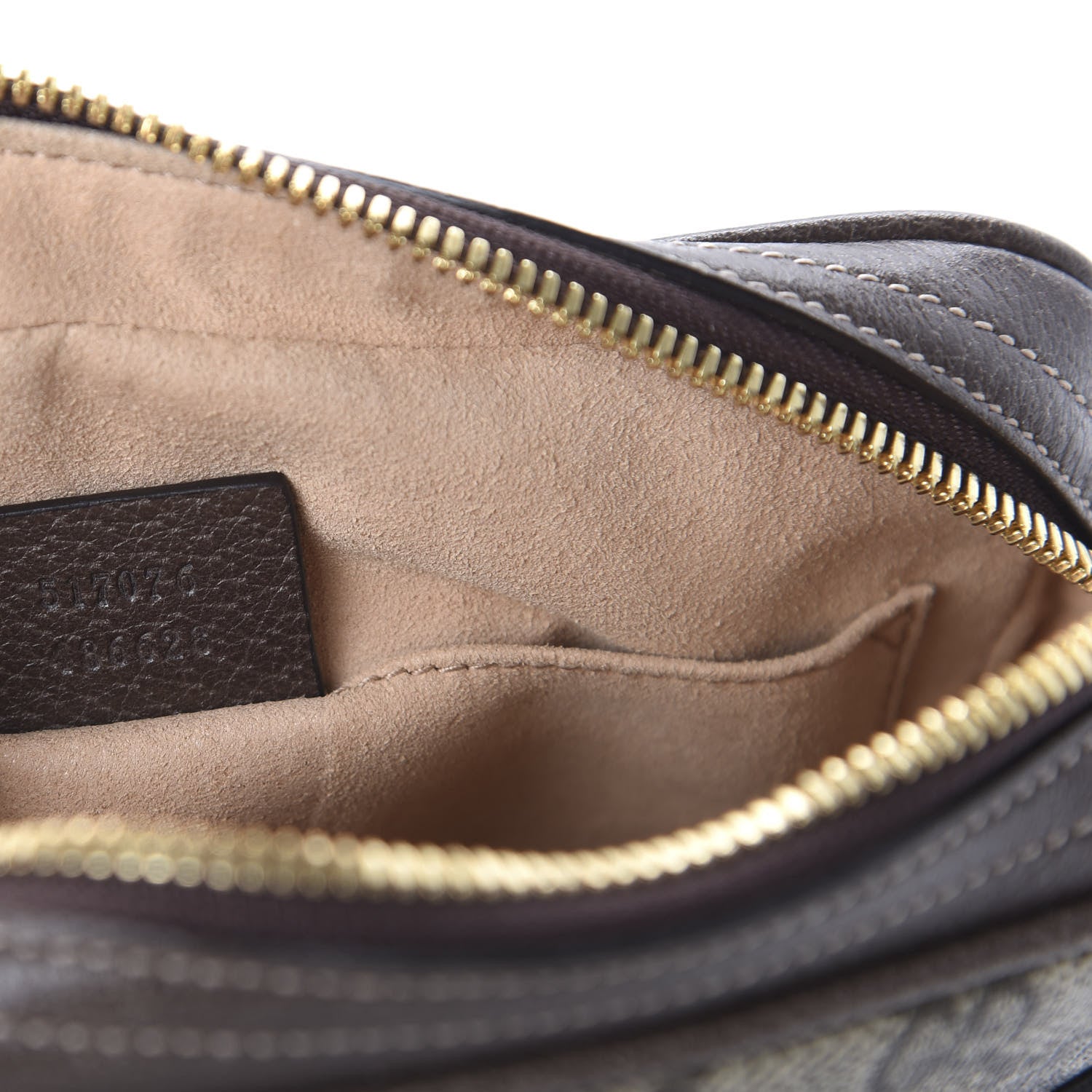 Gucci GG Supreme Monogram Web Small Ophidia Belt Bag 85 34 Dark Brown 9 of 10