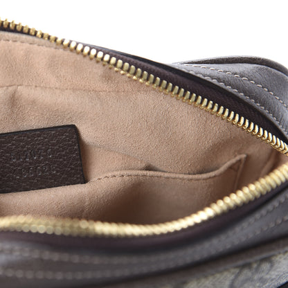 Gucci GG Supreme Monogram Web Small Ophidia Belt Bag 85 34 Dark Brown 9 of 10