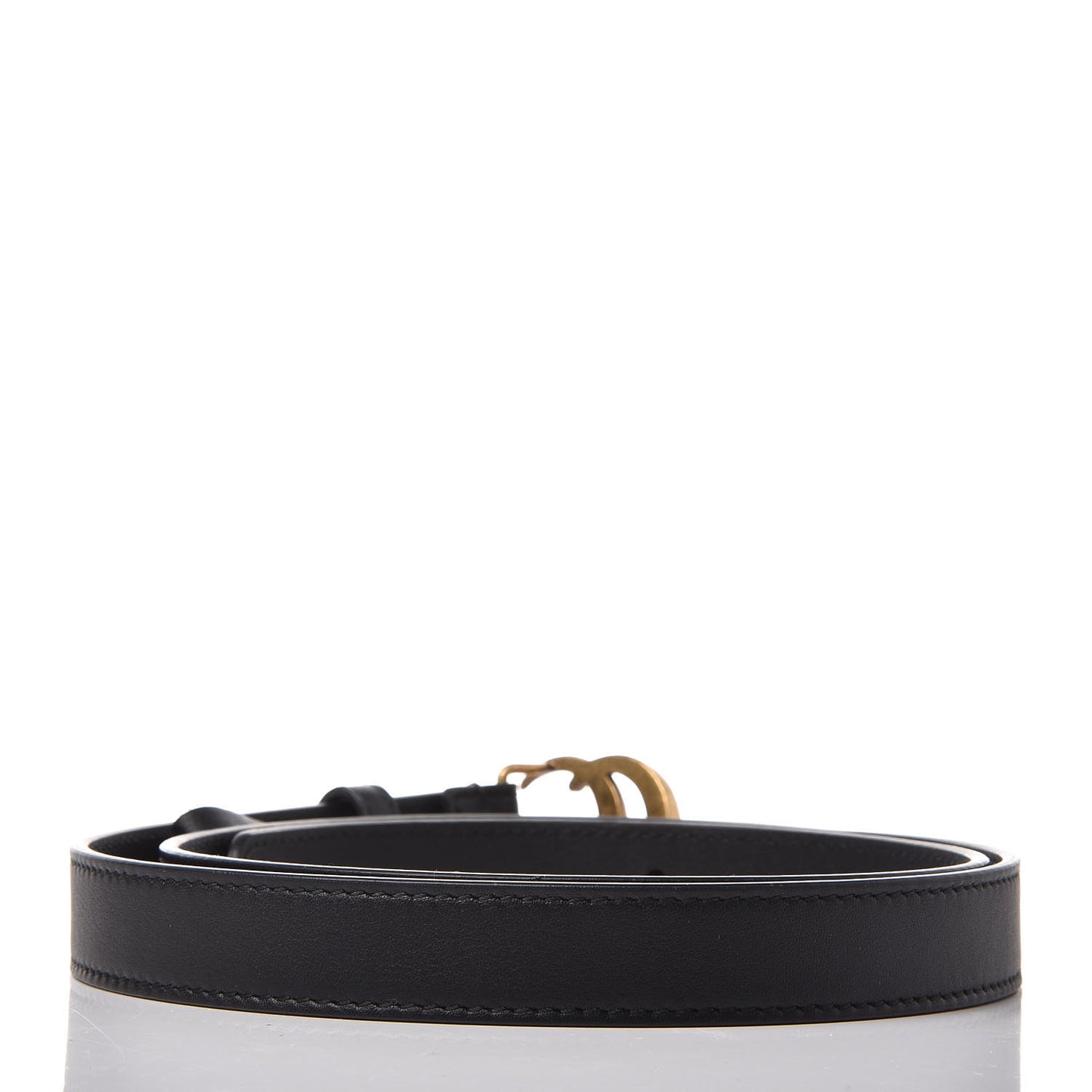 Calfskin Double G 20mm Belt 85 34 Black