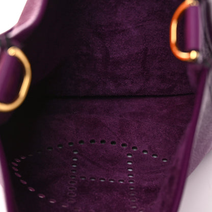 Hermes Taurillon Clemence Evelyne III GM Anemone 5 of 11