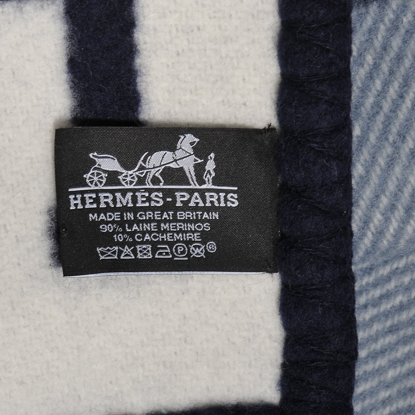 Wool Cashmere Avalon III Blanket Caban Ecru