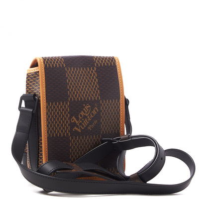 Louis Vuitton X NIGO Giant Damier Ebene Monogram Nano Amazone Messenger 2 of 8