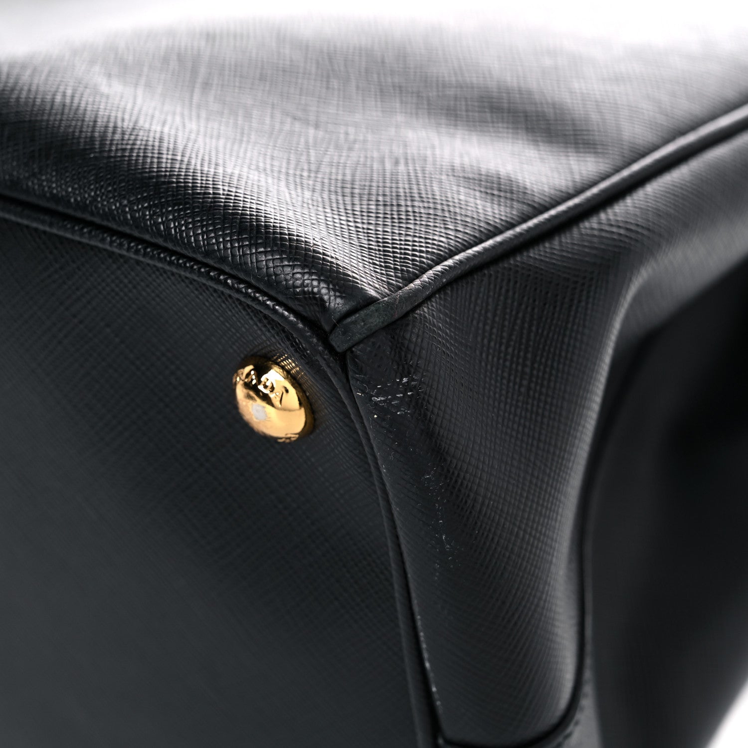 Prada Saffiano Large Galleria Double Zip Tote Black 11 of 27
