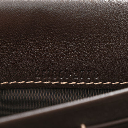 Gucci Monogram Lovely Heart Continental Wallet Brown 8 of 11