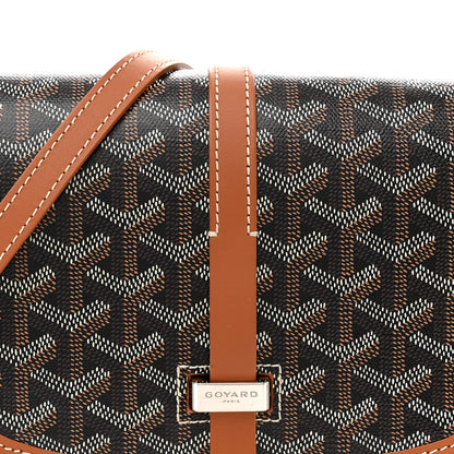 Goyard Goyardine Belvedere II PM Messenger Bag Black Gold 7 of 9