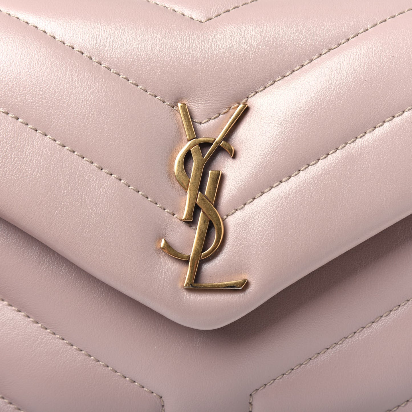 Calfskin Y Quilted Monogram Toy Loulou Crossbody Bag Light Natural