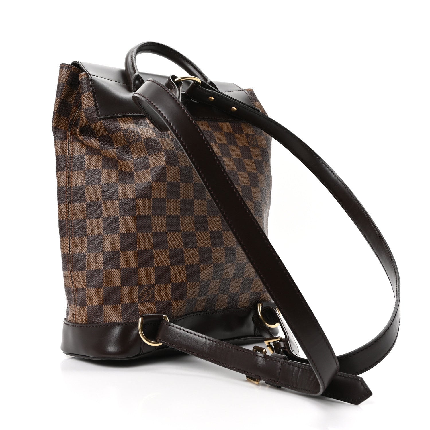 Louis Vuitton Damier Ebene Soho Backpack 3 of 9