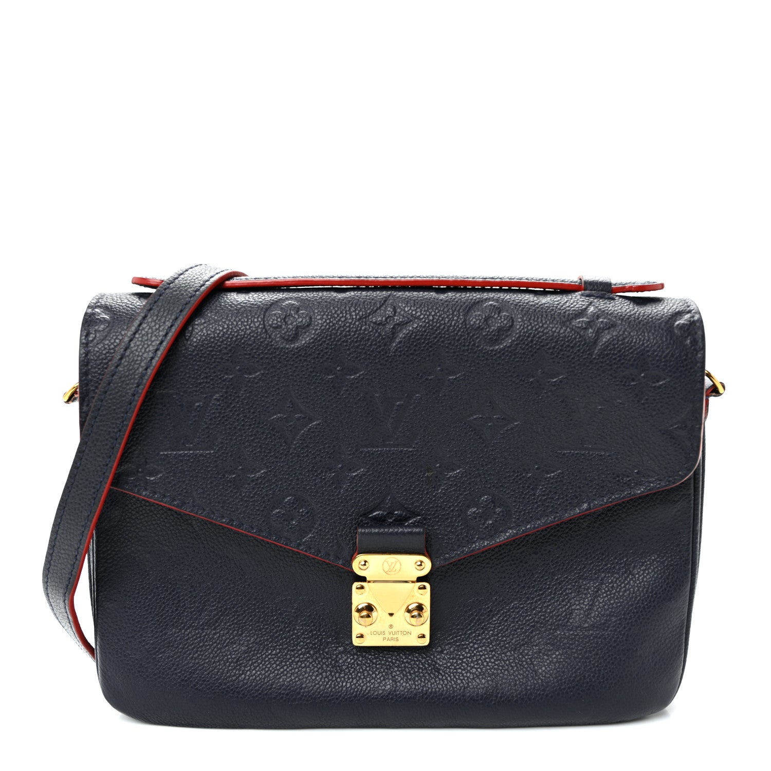 Louis Vuitton Empreinte Pochette Metis Marine Rouge 1 of 11