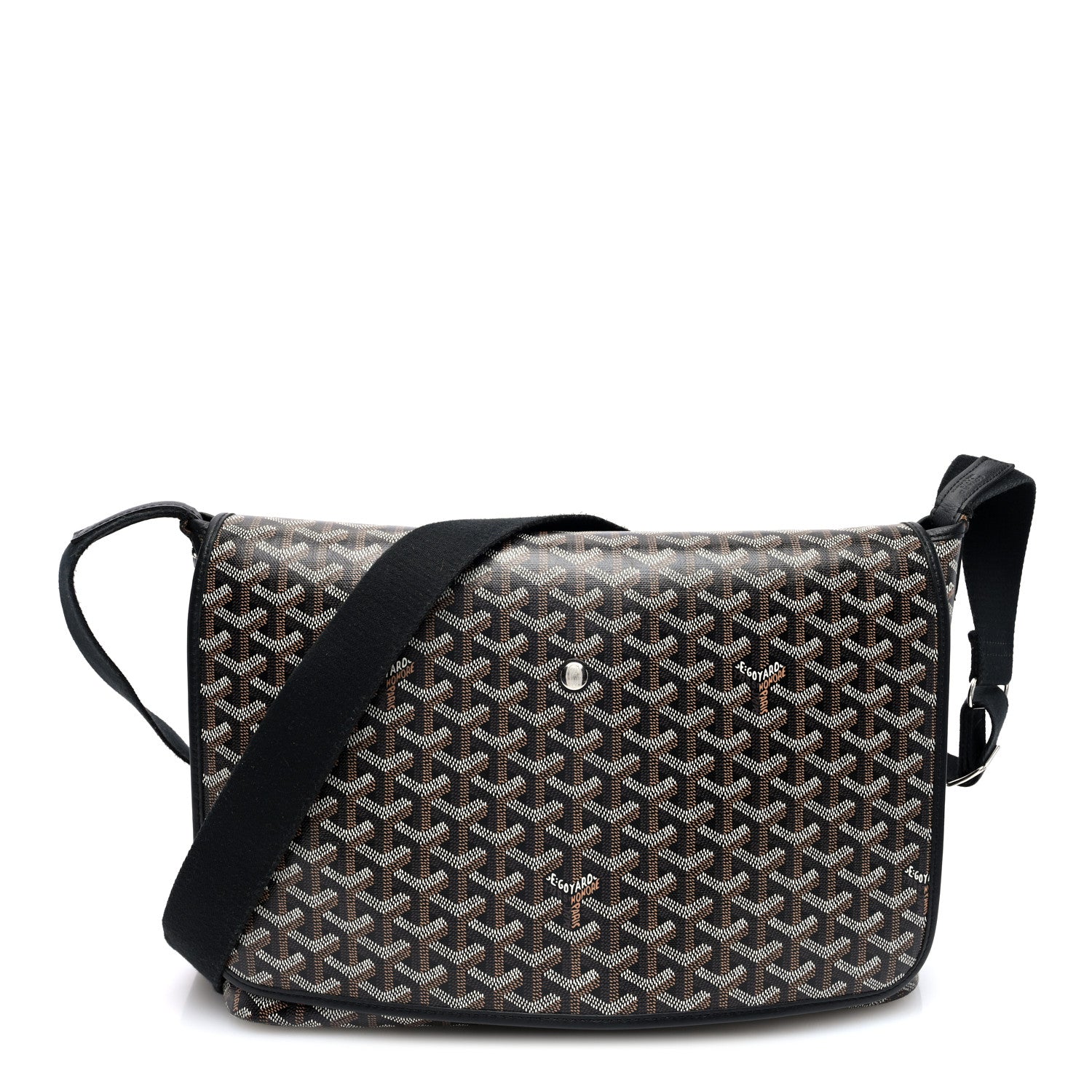 Goyard Goyardine Capetien Messenger Bag Black 1 of 10