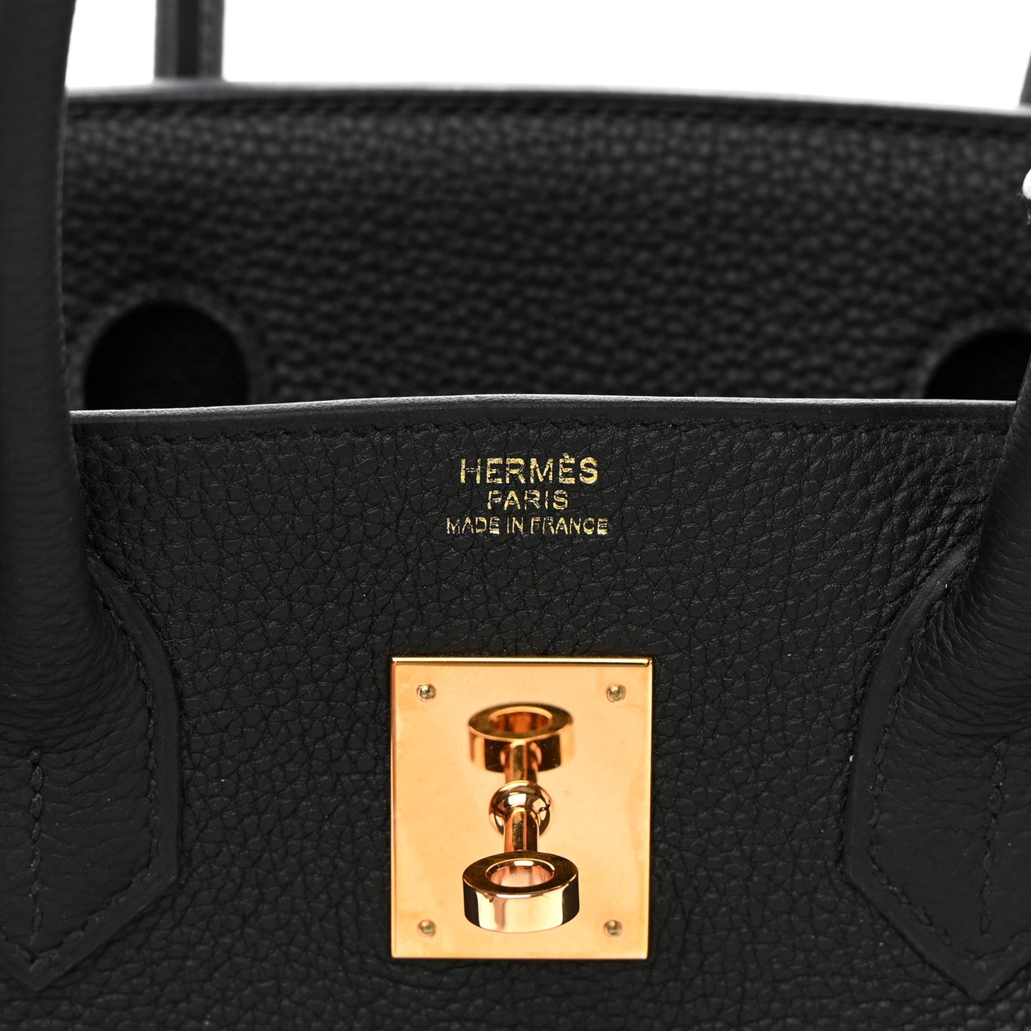 Togo Birkin 30 Black