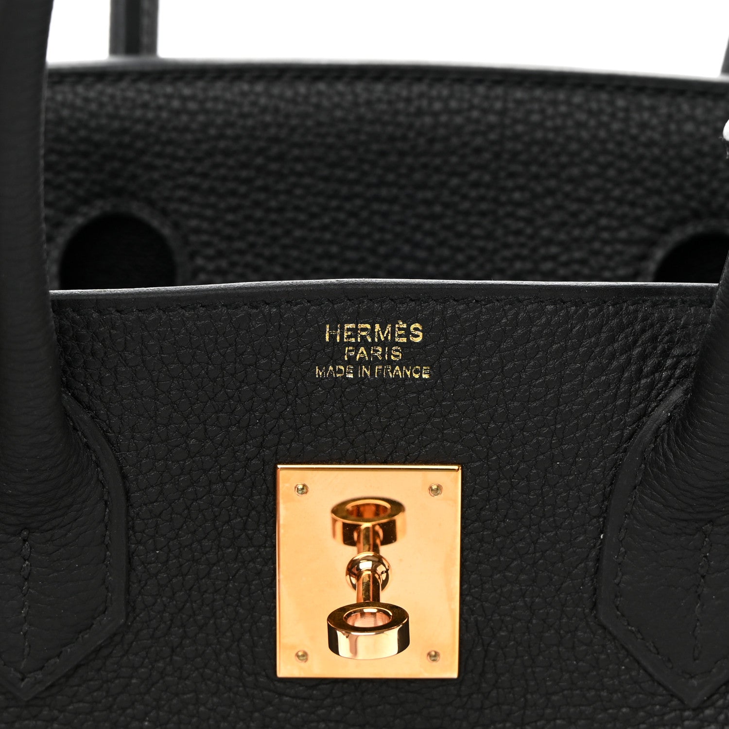 Hermes Togo Birkin 30 Black 8 of 12
