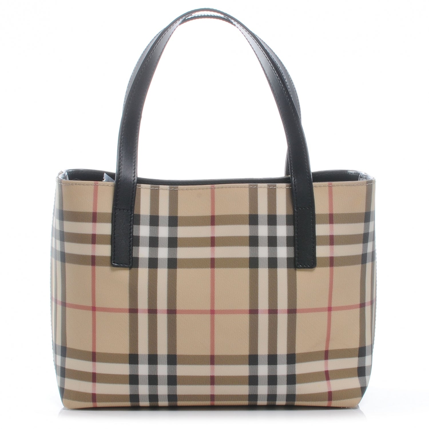 Burberry Small House Check Tote 1 of 7