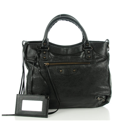 Balenciaga Agneau Classic Hardware Velo Black 1 of 8