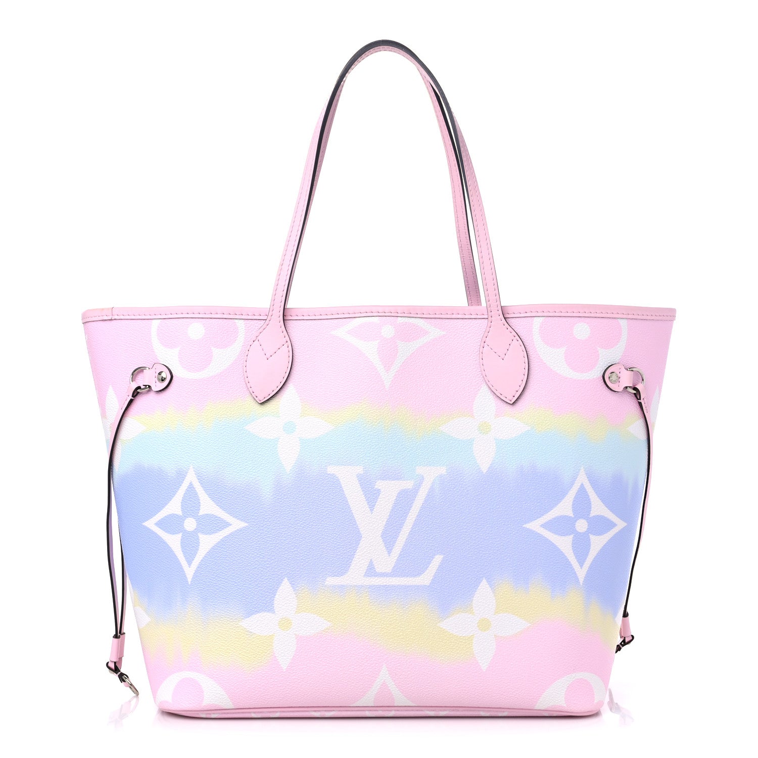 Louis Vuitton Monogram Escale Neverfull MM Pastel 3 of 11