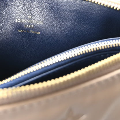 Louis Vuitton Lambskin Embossed Monogram Coussin PM Taupe 6 of 9